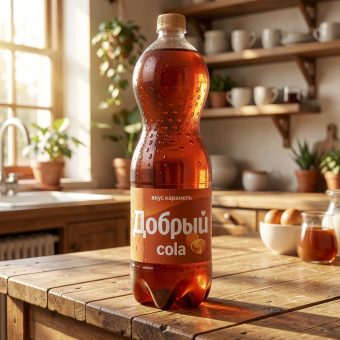 Кола Добрый, карамель, 0.5 л