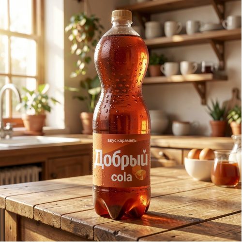 Кола Добрый, карамель, 0.5 л
