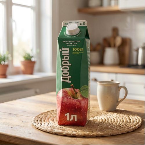 Нектар Добрый, яблоко, 1 л