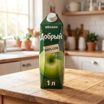 Сок Добрый, яблоко, 1 л