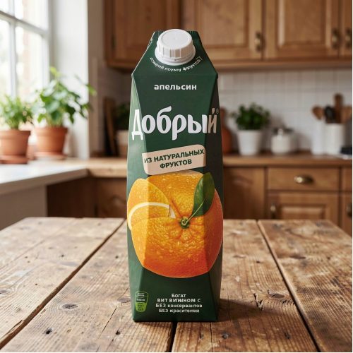 Нектар Добрый, апельсин, 1 л