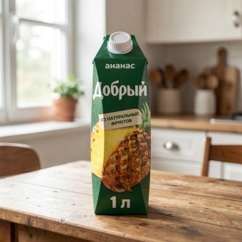 Нектар Добрый, ананас, 1 л