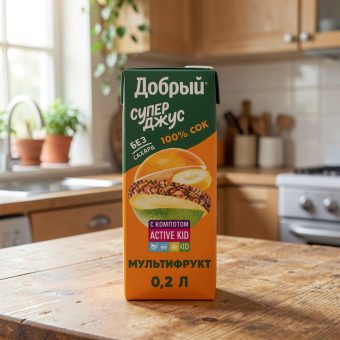 Нектар Добрый, мультифрукт, 0.2 л