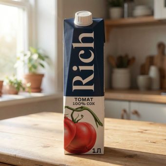 Сок Rich, томатный с солью, 1 л