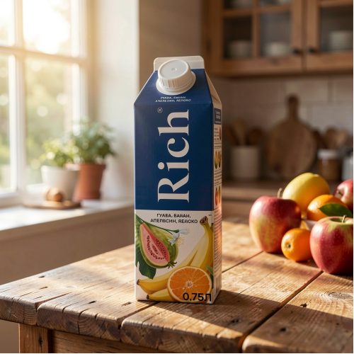 Нектар Rich, тропические фрукты, 1 л