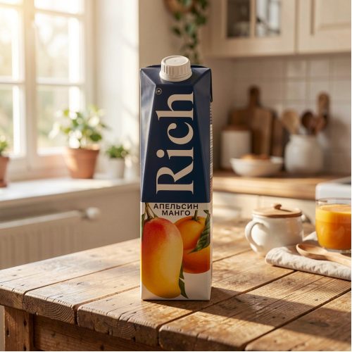 Нектар Rich, апельсин-манго, 1 л