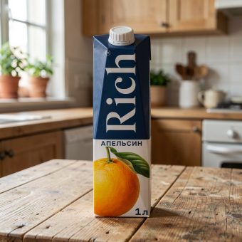 Нектар Rich, апельсин, 1 л