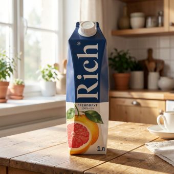 Сок Rich, грейпфрут, 1 л