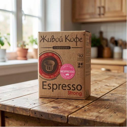 Кофе Живой Espresso, в капсулах, 6 г