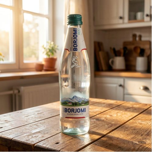 Вода Borjomi газированная минеральная, 0.5 л