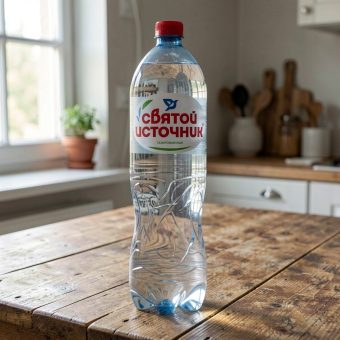 Вода Святой Источник газированная, 1.5 л