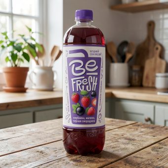 Напиток Befresh, клубника-малина-чёрная смородина, 0.9 л