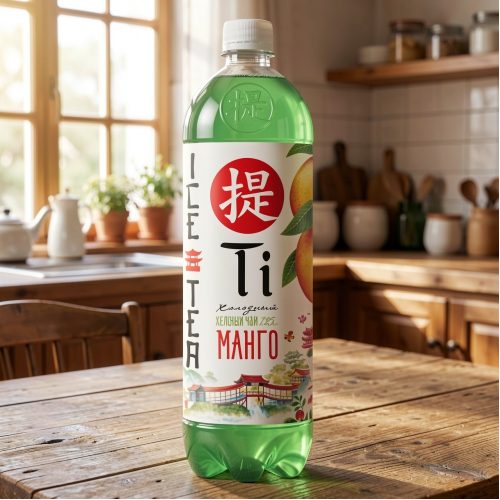 Чай Ti зелёный, манго, 1.25 л