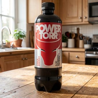 Энергетик Power Torr (Пауэр Торр) Metal Cola Energy, красный, 0.5 л