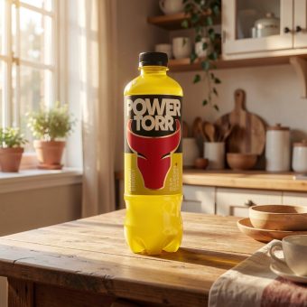 Энергетик Power Torr (Пауэр Торр) Ultra Mango, жёлтый, 0.5 л