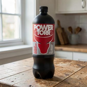 Энергетик Power Torr (Пауэр Торр) Metal Cola Energy, чёрный, 1 л