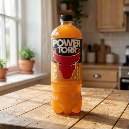 Энергетик Power Torr (Пауэр Торр) Flare Orange, оранжевый, 1 л