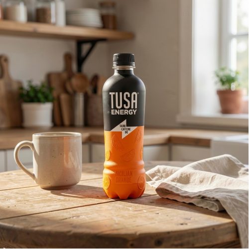 Энергетик Tusa (Туса), sicilian orange, 0.5 л