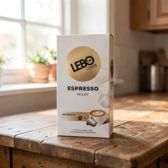 Кофе Lebo Espresso Milky, в капсулах, 55 г