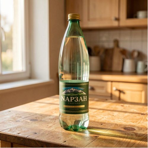 Вода Нарзан минеральная питьевая газированная, 1.5 л