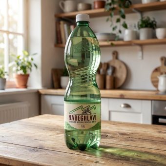 Вода Набеглави минеральная лечебно-столовая газированная, 1 л
