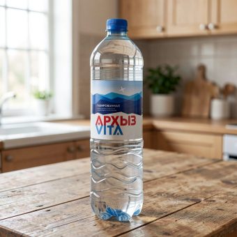 Вода Архыз Vita природная горная газированная, 1.5 л