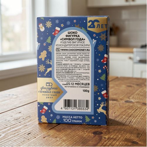 Фигурка МД Символ года из кондитерской глазури (лошадка), 100г, 0.1