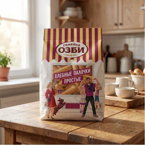 Хлебные палочки простые Озби, 150г