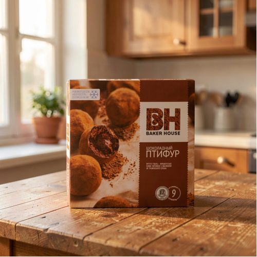 Пирожные Baker House Птифур с трюфельным кремом, 225г