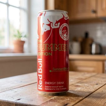 Энергетик Red Bull (Ред Булл) арбуз, красный 0.25 л