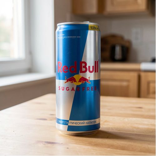 Энергетик Red Bull (Ред Булл) без сахара, бирюзовый 0.25 л