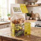 Хлебцы итальянские Baker House с розмарином, чесноком, оливковым маслом и морской солью, 250г