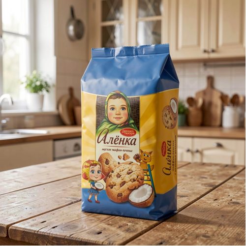 Печенье Воронежская КФ Аленка со вкусом молока, 280г