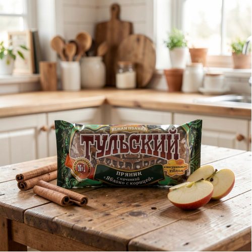 Пряник Ясная Поляна яблоко с корицей, 350г