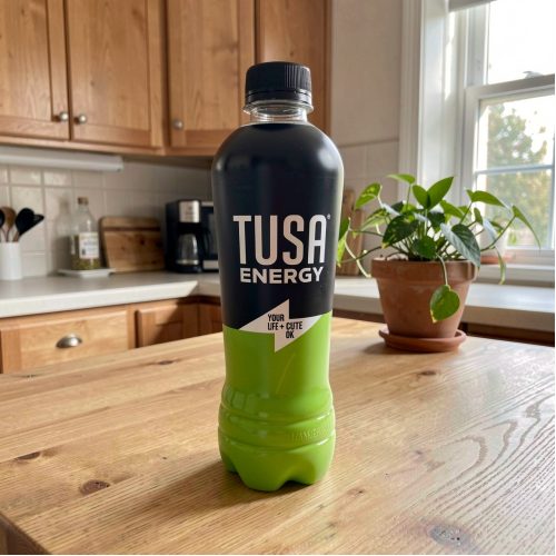Энергетик Энергия TUSA, зелёный, 0.5 л
