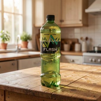 Энергетик Flash up Макс мятный лайм, зелёный, 1 л