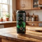Энергетик Genesis (Генезис) Зеленая звезда, чёрный, 0.45 л