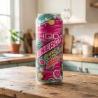 Энергетик HQD Energy (ЭйчКьюДи Энерджи) Pink Lemonade, розовый, 0.45 л