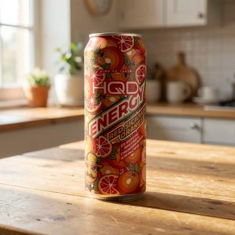Энергетик HQD Energy (ЭйчКьюДи Энерджи) Sicilian Orange красный апельсин, красный, 0.45 л