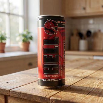 Энергетик Hell (Хелл) Classic, красный, 0.25 л