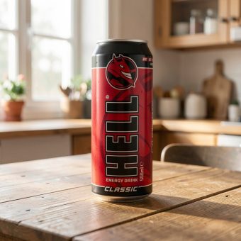 Энергетик Hell (Хелл) Energy Drink Classic, красный, 0.5 л