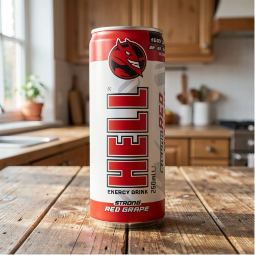 Энергетик Hell (Хелл) Energy Яблоко, белый, 0.5 л
