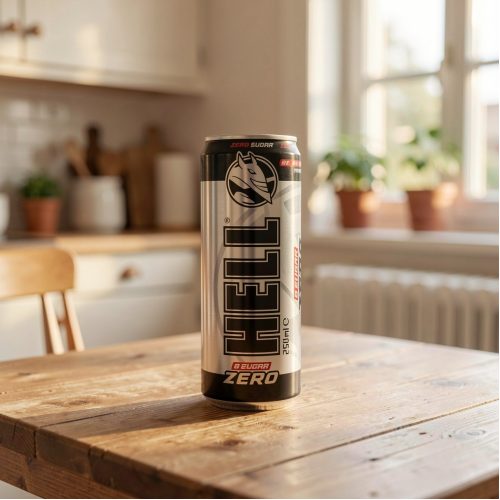 Энергетик Hell (Хелл) Zero Без сахара, белый, 0.25 л