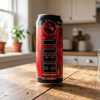 Энергетик Hell (Хелл) классический, красный, 0.5 л