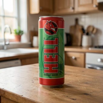 Энергетик Hell (Хелл) с арбузом, зелёный, 0.25 л