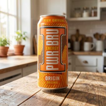 Энергетик IRN BRU (Айрн Брю) PWR BRU Original оригинал, оранжевый, 0.5 л