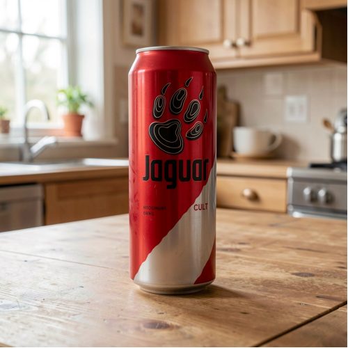 Энергетик Jaguar (Ягуар) Cult, красный, 0.5 л