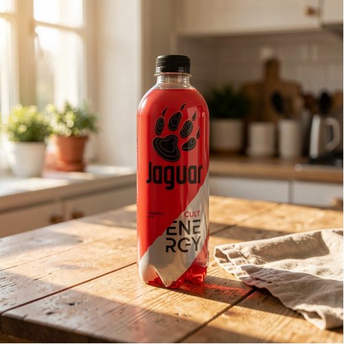 Энергетик Jaguar (Ягуар) Cult energy, красный, 0.47 л