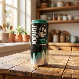 Энергетик Jaguar (Ягуар) Extra Urban Energy слива зеленый чай, чёрный, 0.44 л