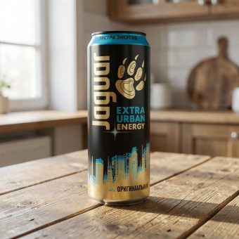 Энергетик Jaguar (Ягуар) Extra Urban energy оригинальный, чёрный, 0.45 л